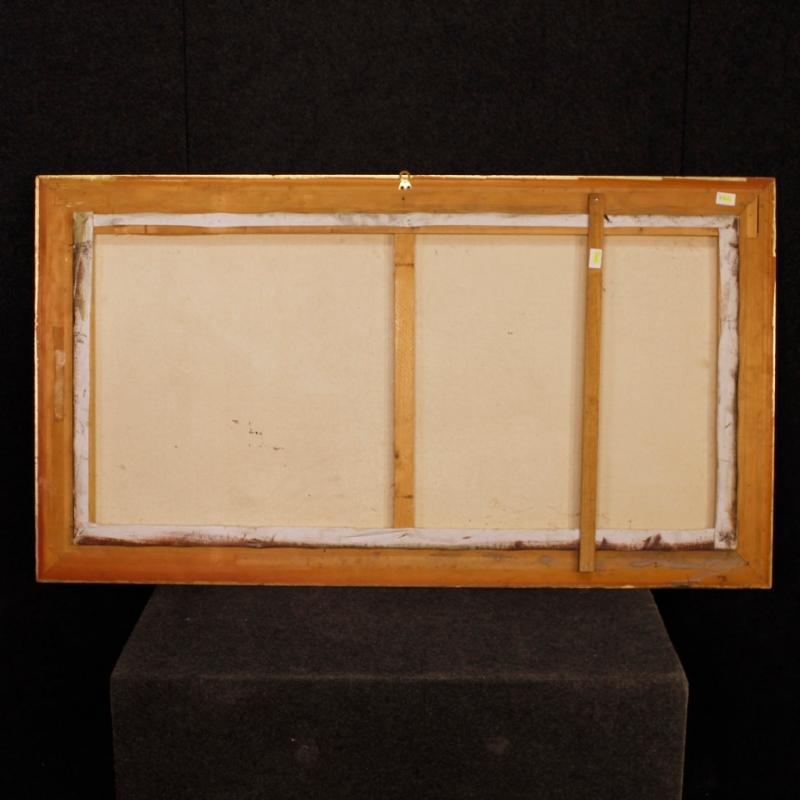 20th Century French Oil Painting Depicting Paris View