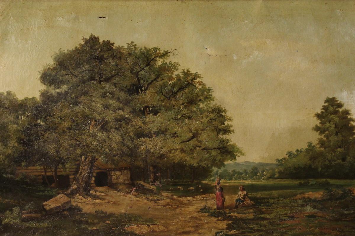 19th Century Italian Landscape Painting
