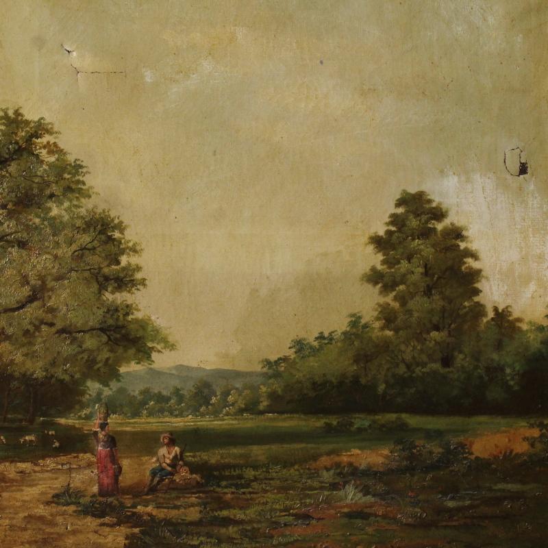 19th Century Italian Landscape Painting
