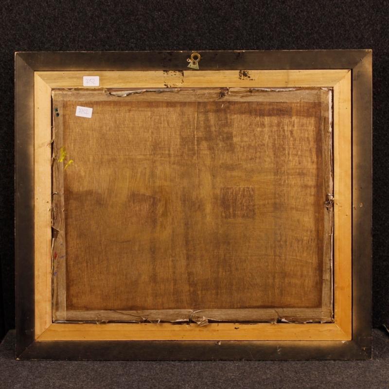 20th Century Signed Modern Portrait Painting