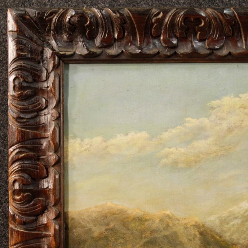 20th Century French Signed Landscape Oil Painting