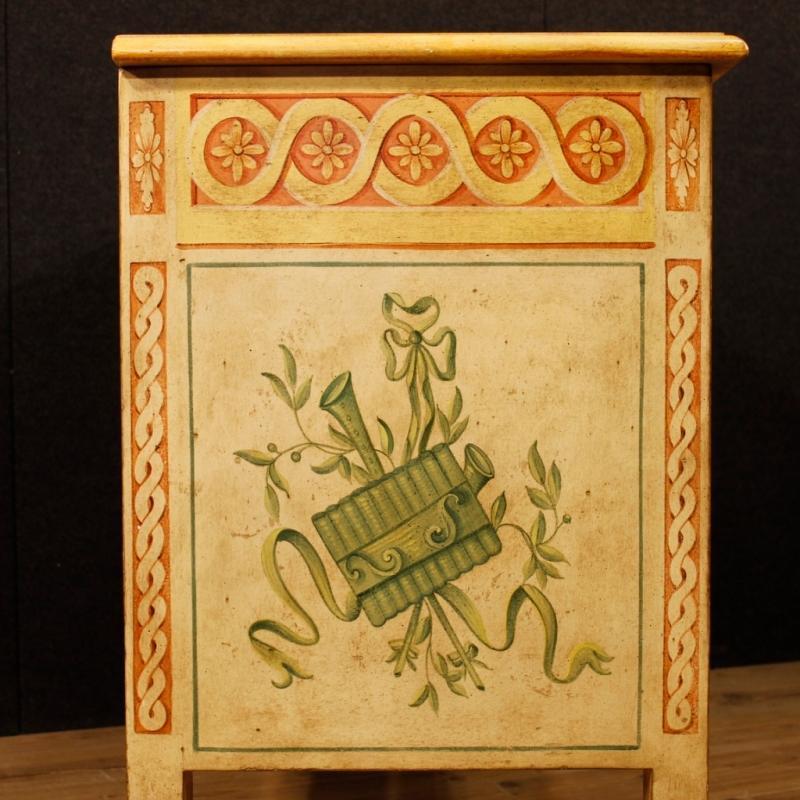 French Dresser In Lacquered and Painted Wood In Louis XVI Style 20th Century
