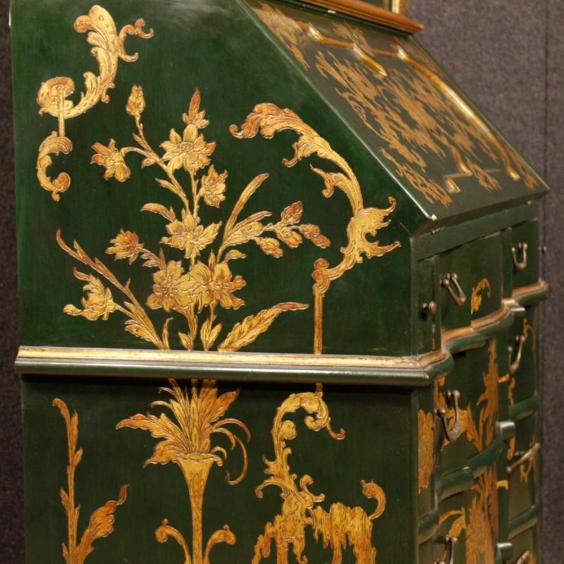 Venetian Trumeau In Lacquered And Gilt Wood From 20th Century