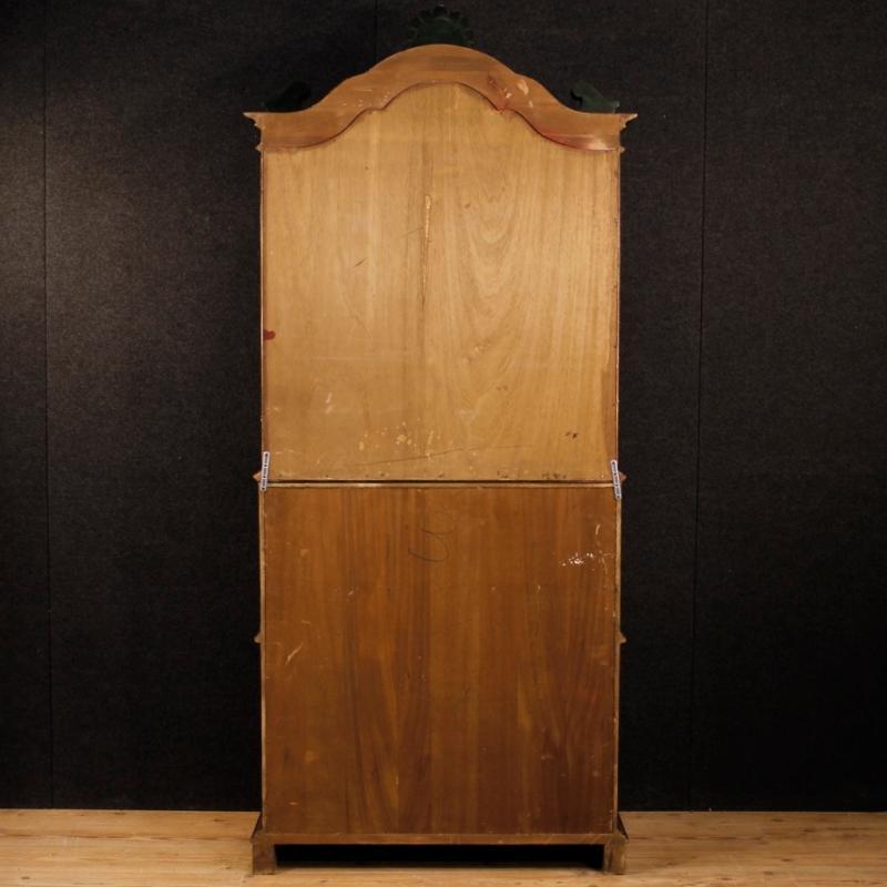 Venetian Trumeau In Lacquered And Gilt Wood From 20th Century
