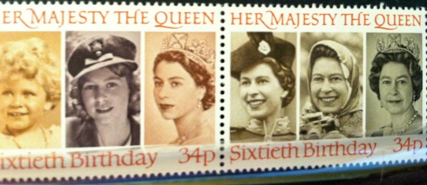 1986 ROYAL MAIL MINT STAMPS SET~60th BIRTHDAY THE QUEEN