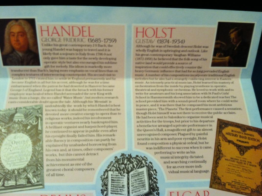 1985 ROYAL MAIL MINT STAMPS SET~BRITISH COMPOSERS~UNUSE