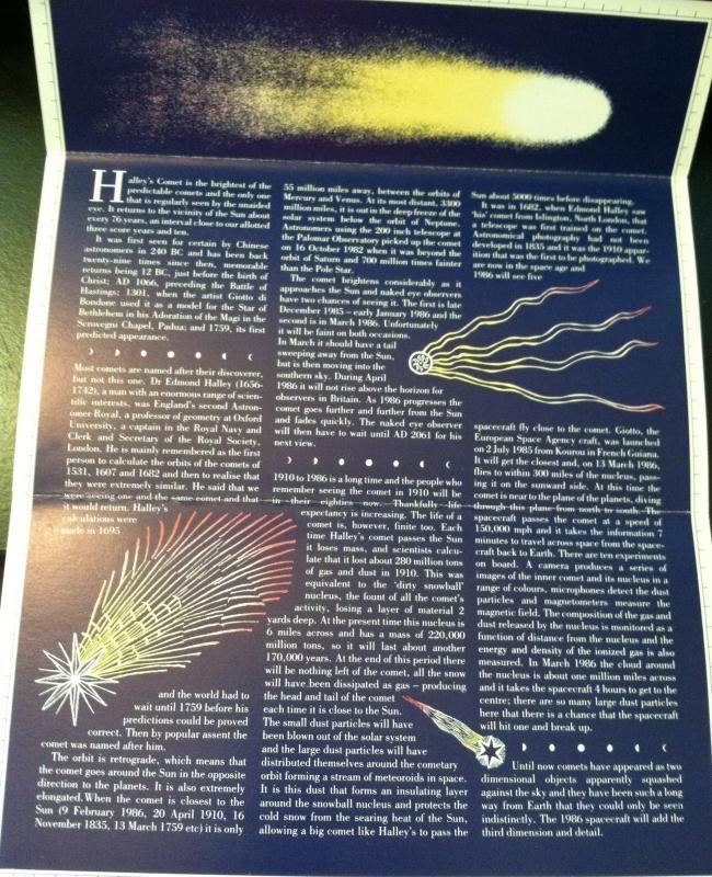 ROYAL MAIL MINT STAMPS SETS ~HALLEY'S COMET~1986~ New ~ Unused