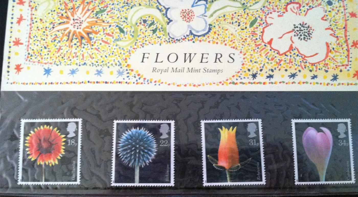 ROYAL MAIL MINT STAMPS SETS ~FLOWERS~1987~ New ~ Unused