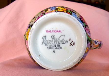 Royal Winton, Balmoral Pattern