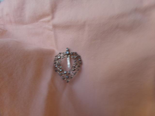 Georgian Diamond and Silver Sash Brooch