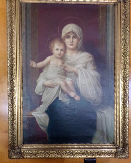 Antique French Oil Painting