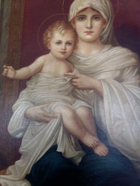 Antique French Oil Painting