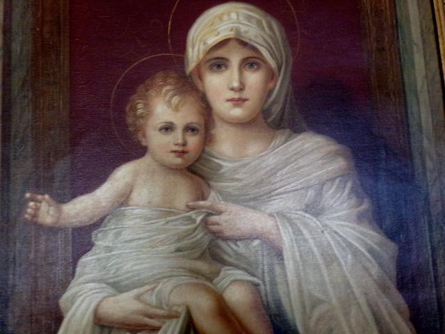 Antique French Oil Painting