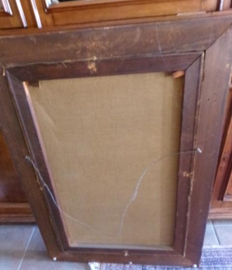 Antique French Oil Painting