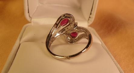 Ruby, Diamond 14Kt. Ring