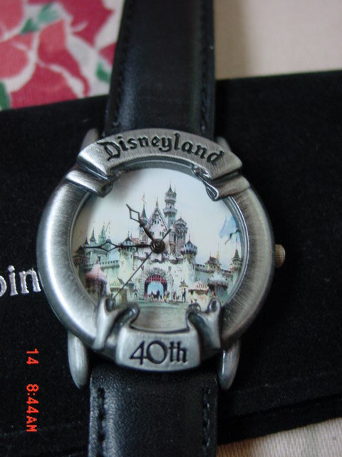 Disney, Valdawn, Disneyland 40th Anniversary Watch
