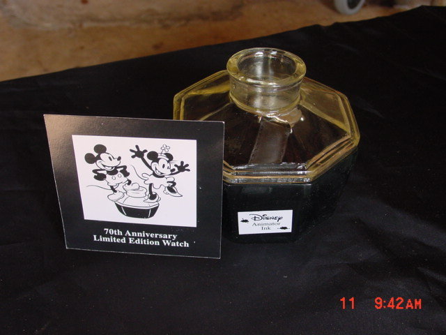 DISNEY 70TH ANNIVERSARY, LIMITED EDITION, INKWELL WATCH!