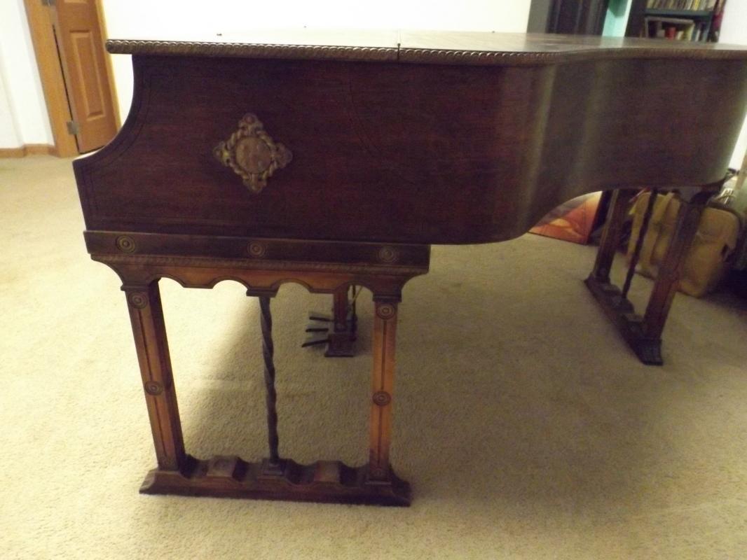 1898 Brewster New York Baby Grand Piano