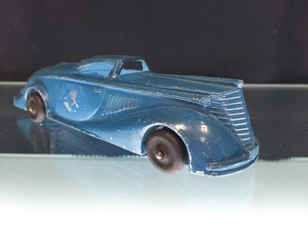 Manoil Blue Car