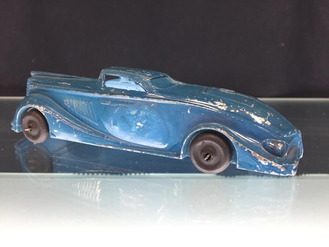 Manoil Blue Car