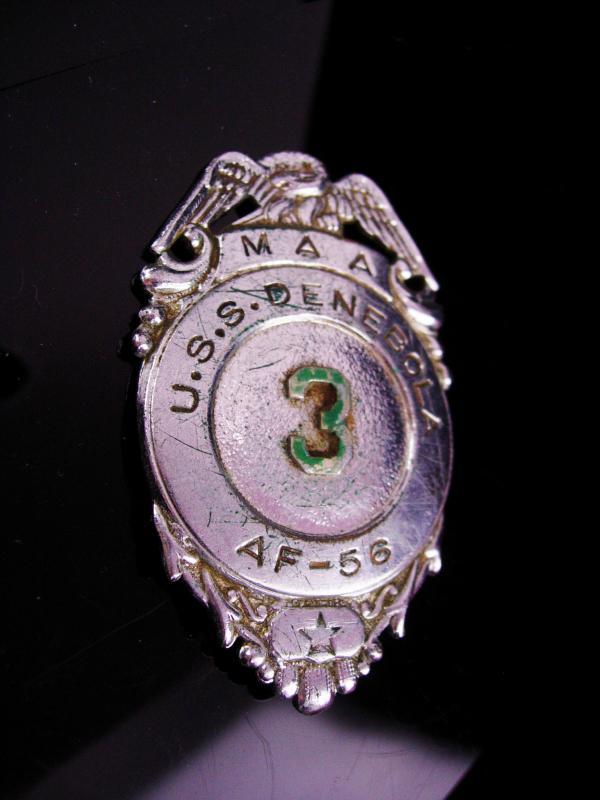 uss denebola af-56 badge / Vintage Navy Military pin / nautical gift / sailor / pin veteran gift