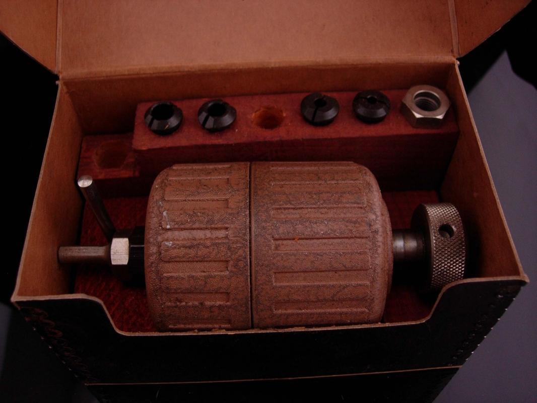 Supreme Push Pull Tapper / vintage tool accessory / gift for him / machinist gift / original box
