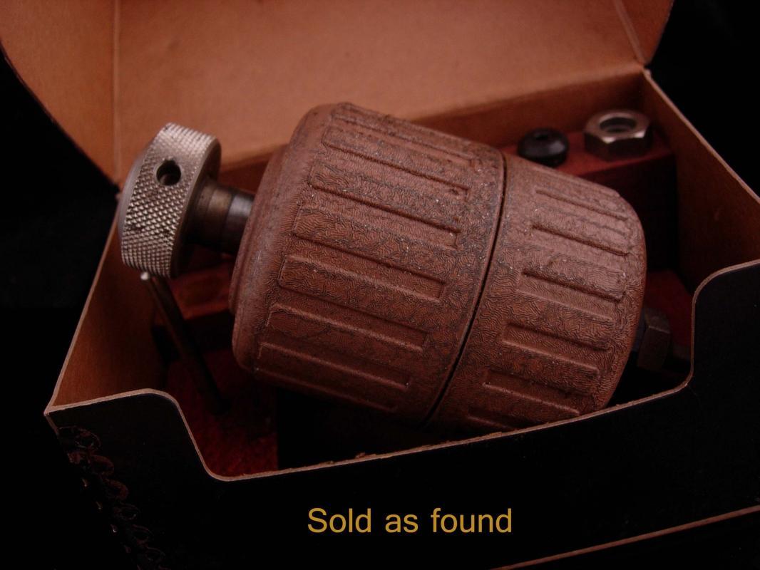 Supreme Push Pull Tapper / vintage tool accessory / gift for him / machinist gift / original box