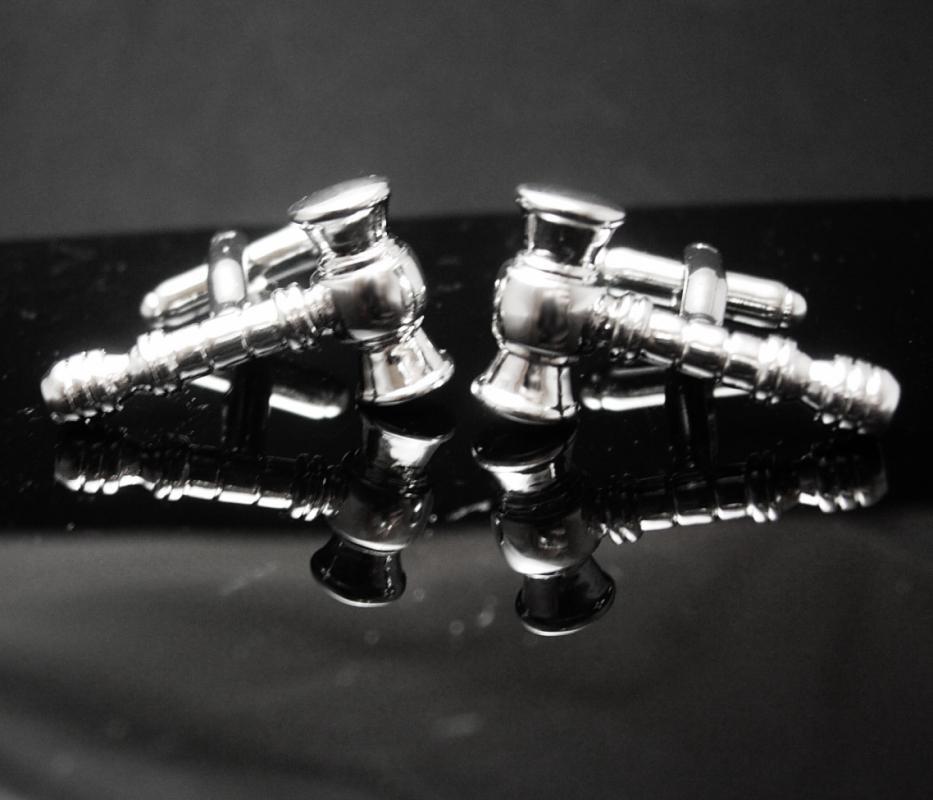 Vintage Gavel Cufflinks / Judge gift / Justice Accessory / Silver cuff links / attorney lawyer gift / Auctioneer gavel
