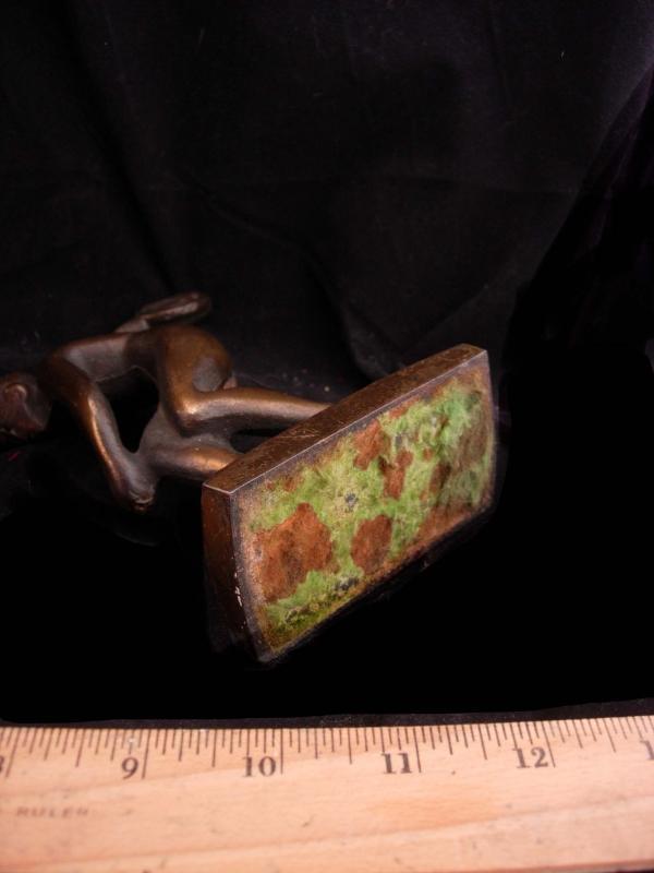 Ancient Greek Bronze Statue / vintage Discus Thrower of Myron / Olympics sculpture / Chairish statue / Male athlete / gift for him