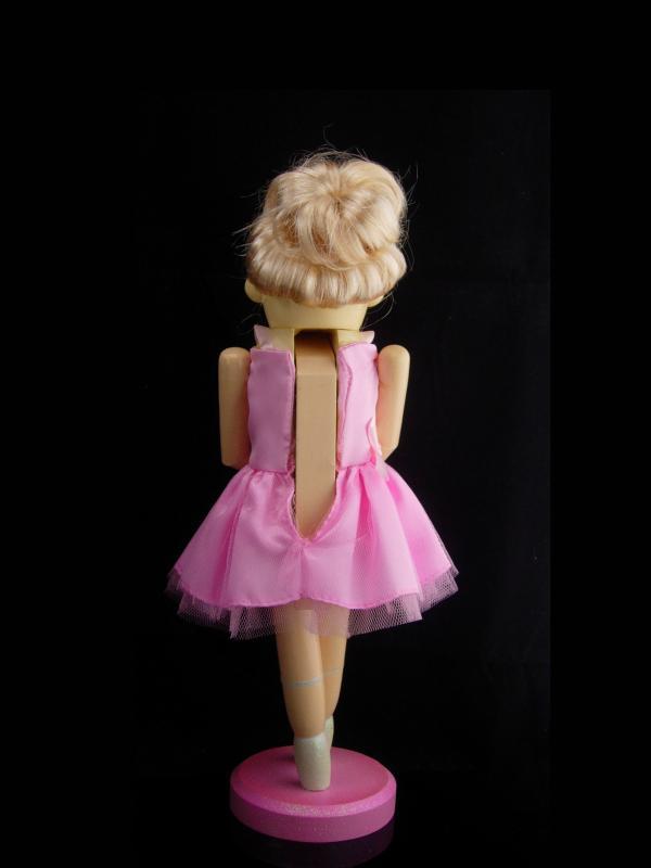 Ballerina nutcracker / pink tutu / christmas display / ballet dancer / Girls christmas gift / sparkling shoes / christmas decoration