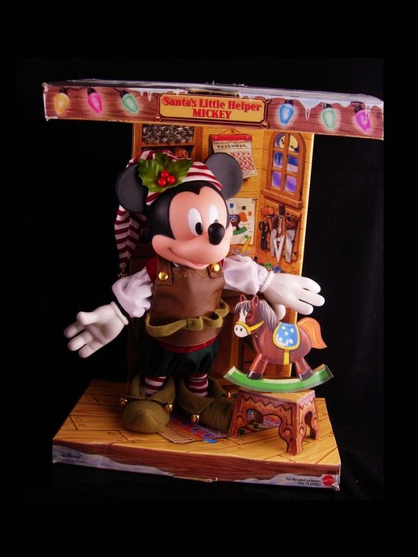Vintage Mickey mouse / Santas helper / Original box / age 4 and up