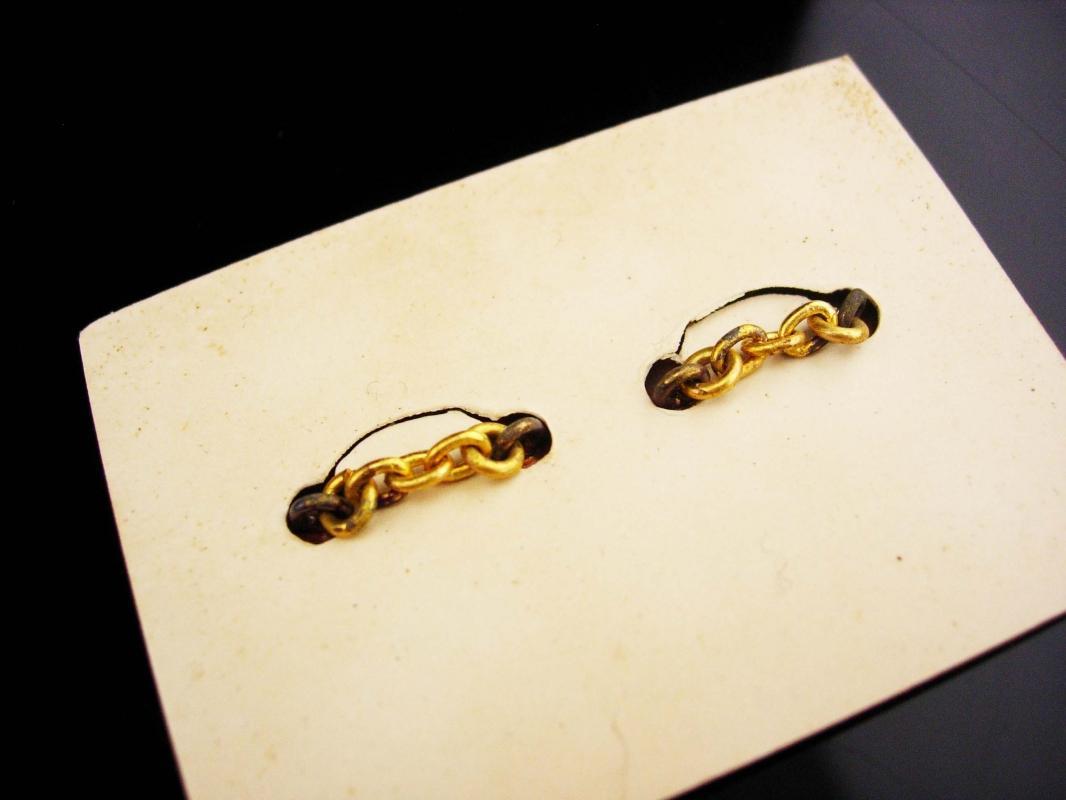 Antique Cufflinks / Scottish Poet / Portrait set / Robert Burns / rare unique gift / author gift / writer actor theater boutons de manchette