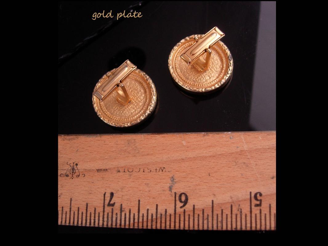 SCORPIO Cufflinks / Vintage mens gift / gold Horoscope set / October November birthday / Astrology / anniversary gift / scorpion stars
