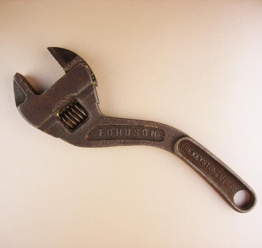 Antique buggy wrench - Fordson Carriage - 10 Inch - No. 80 - Adjustable Model T Wrench - Vintage tool - Mechanic gift - Combination wrench