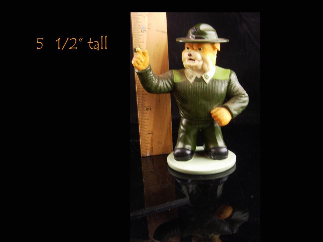Vintage Marine bulldog figurine - Marine Drill instructor statue - limited edition - veteran marine gift - Fathers Day - gift for dad