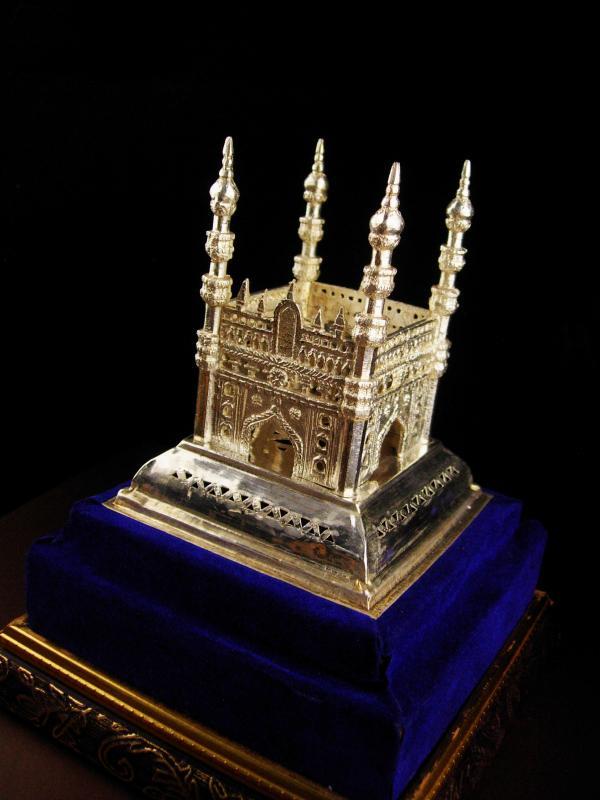 Taj Mahal - miniature silver palace - Persian wedding palace - Ottoman Empire - mausoleum architecture shrine