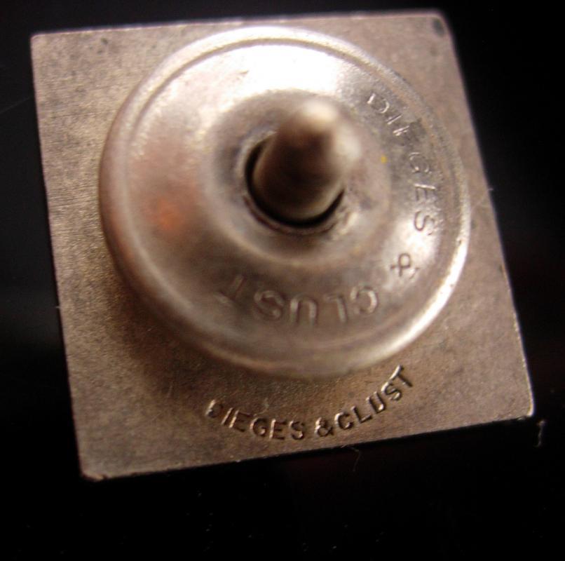 1932 Boxing Glove A.A. medal - antique Dieges & Clust Golden gloves pin - Boxer screw back collar pin