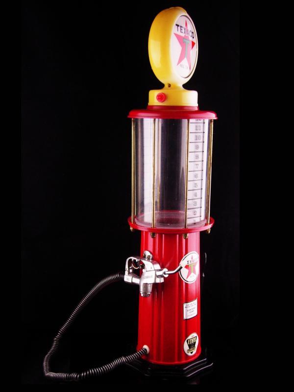 Vintage TEXACO 1920 Gas Pump Drink Dispenser - Lighted Sign Lamp - Barware - bartender gift