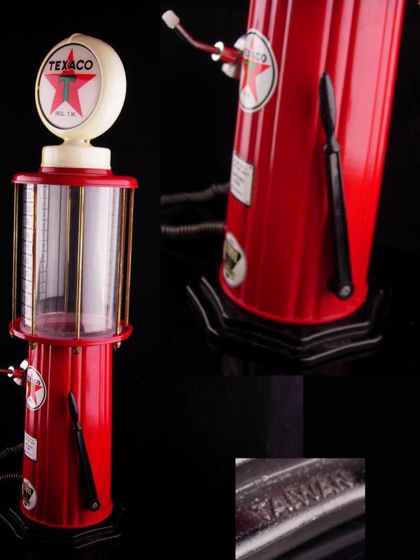 Vintage TEXACO 1920 Gas Pump Drink Dispenser - Lighted Sign Lamp - Barware - bartender gift