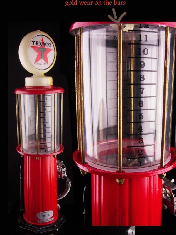 Vintage TEXACO 1920 Gas Pump Drink Dispenser - Lighted Sign Lamp - Barware - bartender gift