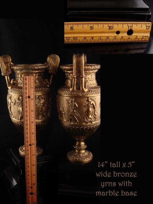 Antique greek Urns - erotic mantle sconce - 14