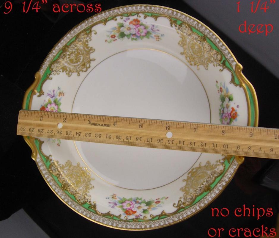 Vintage raised gold Bowl - Noritake SABINA 9