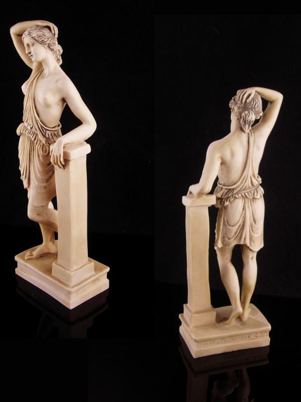 Aphrodite nude figurine/ Vintage Venus statue / 9 1/2
