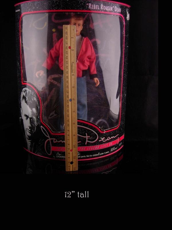 Vintage James Dean Doll - Rock n roll gift - 12