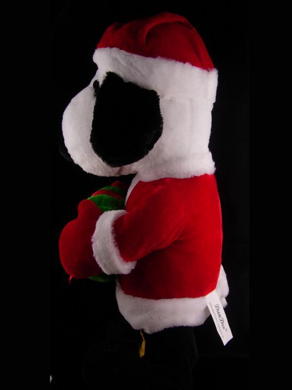 Huge Snoopy santa - Christmas Decoration - red santa suit - Vintage BIG 22