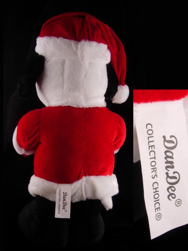 Huge Snoopy santa - Christmas Decoration - red santa suit - Vintage BIG 22