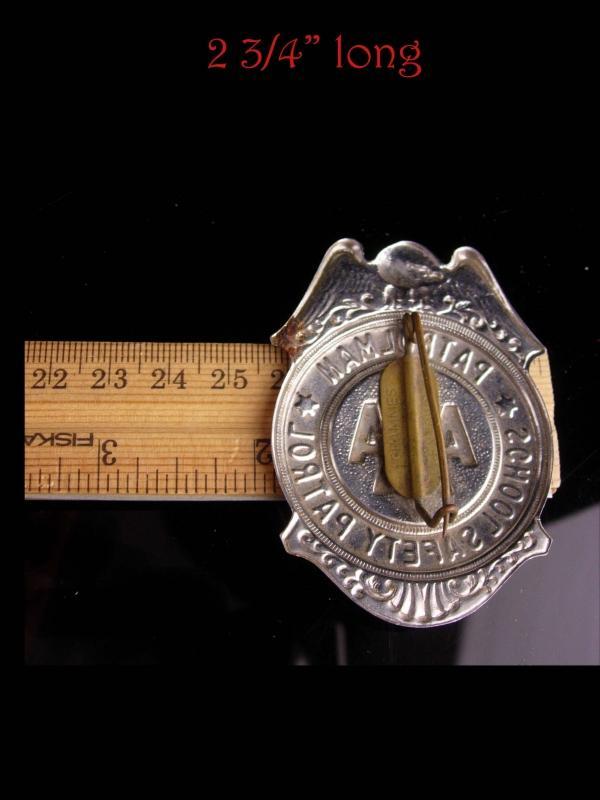 Vintage AAA Badge - Grammes Allentown - 2 3/4