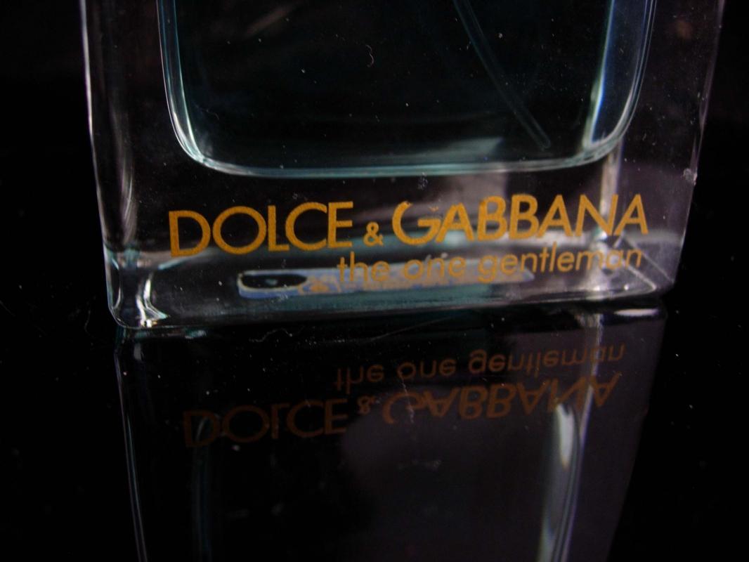 3.3 Oz Dolce & Gabana cologne - The one Gentleman - Vintage large bottle