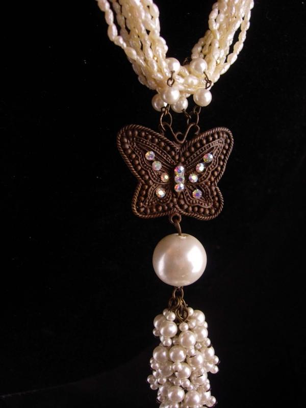 Vintage Flapper Pearl necklace - 6