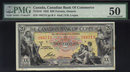 1935 $20 CANADIAN BANK OF COMMERCE PMG50 high